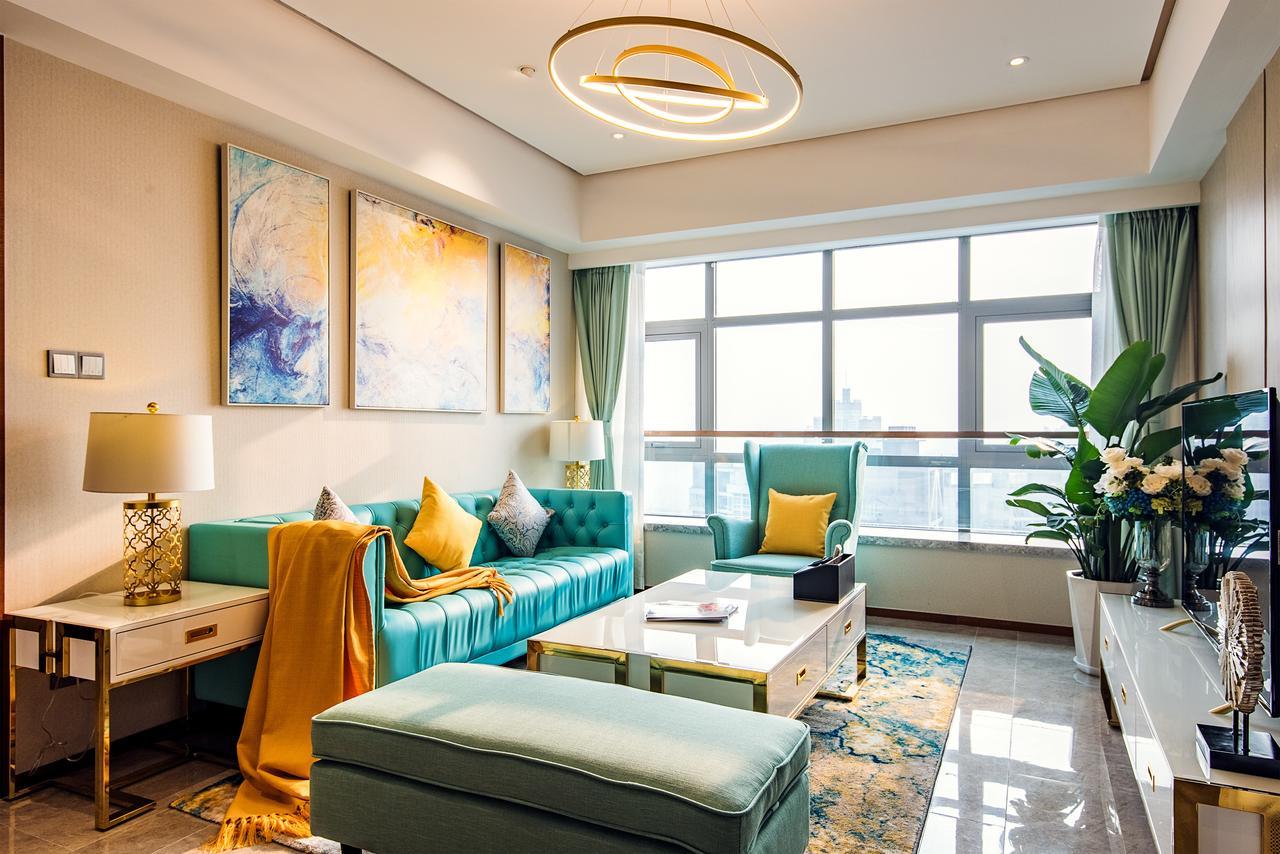 Chengdu Cloud Service Apartment Chunxi Taikoo Branch Exterior foto